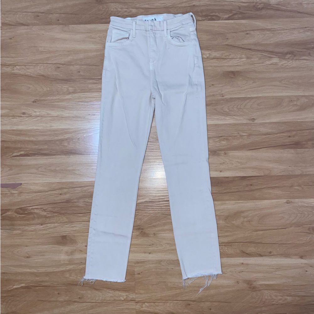 FRANK AND EILEEN Khaki Derry Jean